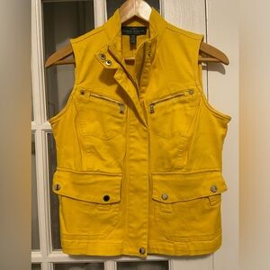 Ralph Lauren Jeans yellow vest